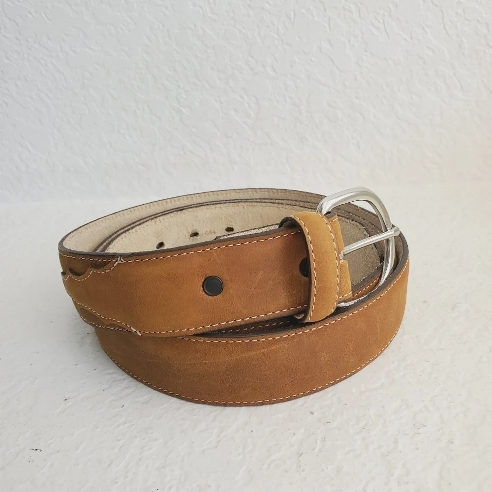 NWOT Justin Classic Western Belt Men's Size 50 Style # X5409